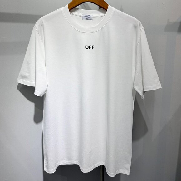 Off-White Double Moon Arrow White T-Shirt - Picture 2 of 7